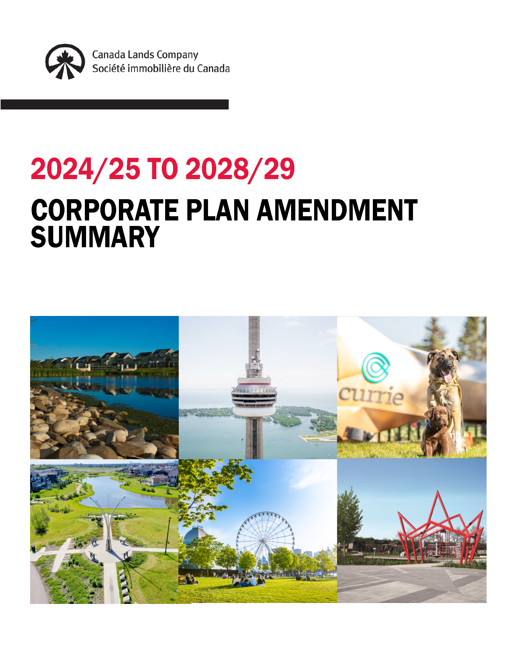 Report cover page