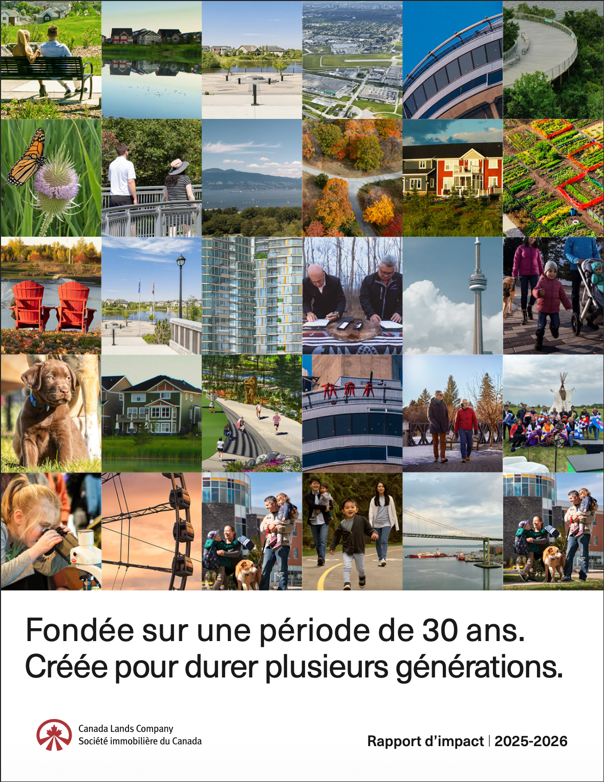 Rapport d'impact 2025/26 - Page de couverture