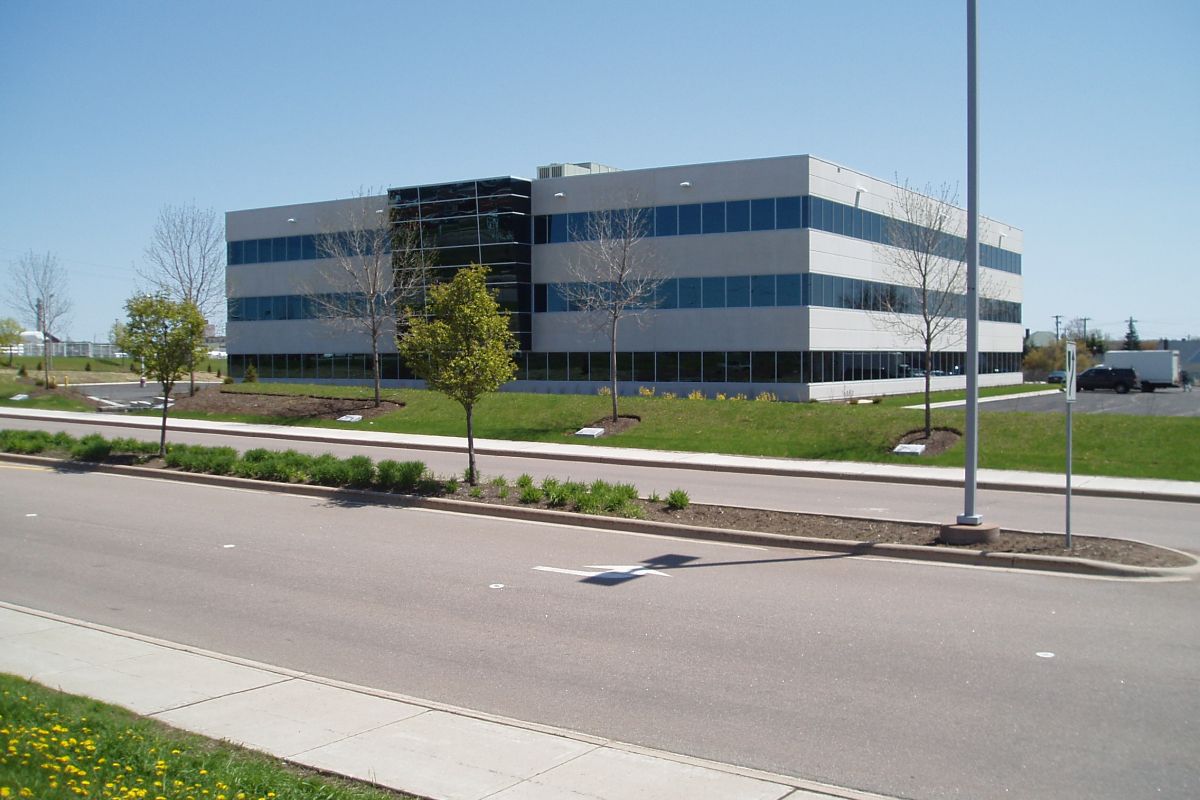 Moncton Shops Building Exterior